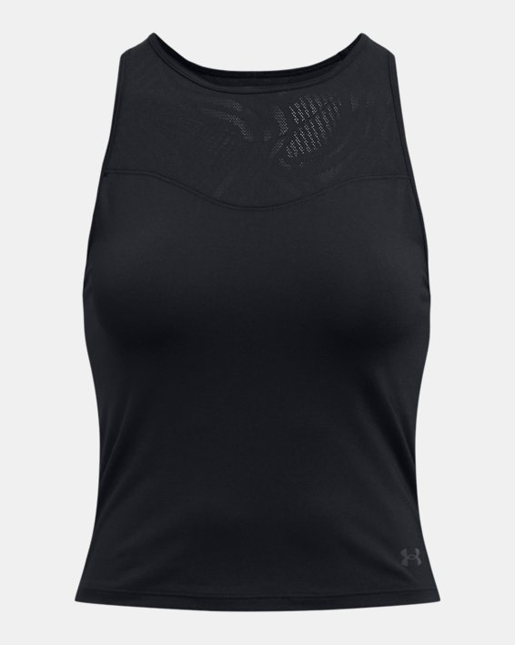 Camiseta de tirantes UA Vanish Elite Vent para mujer, Black, pdpMainDesktop image number 4